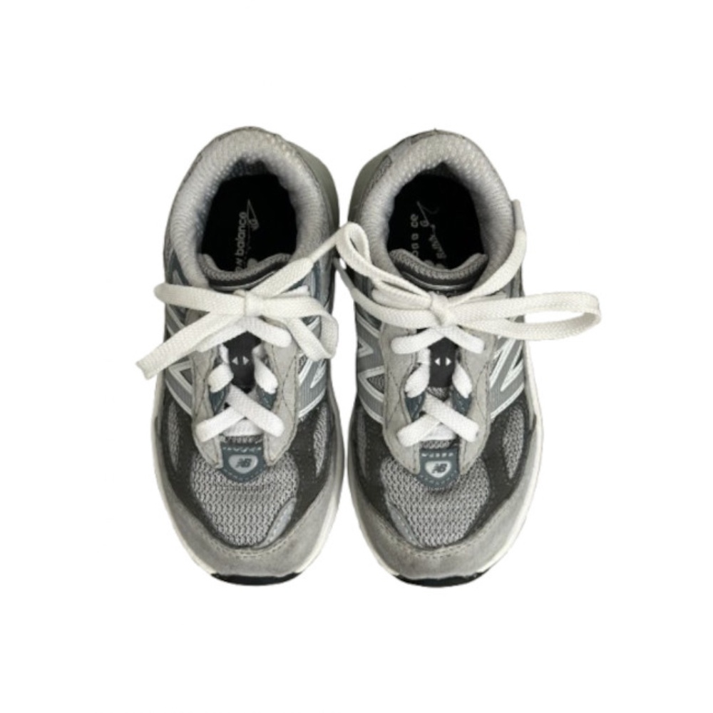 Toddler New Balance 990v6 Grey Sneakers 8 - Picture 2 of 8